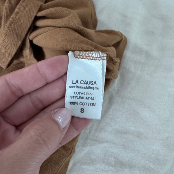 Lacausa Terracotta Tshirt - Picture 7 of 7